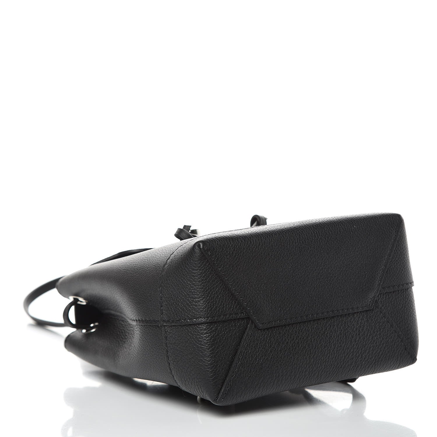 Louis Vuitton Calfskin Lockme Mini Backpack Black 4 of 9