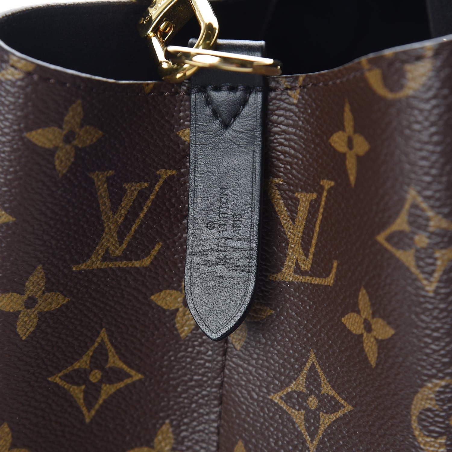 Louis Vuitton Monogram Neonoe MM Black 9 of 9