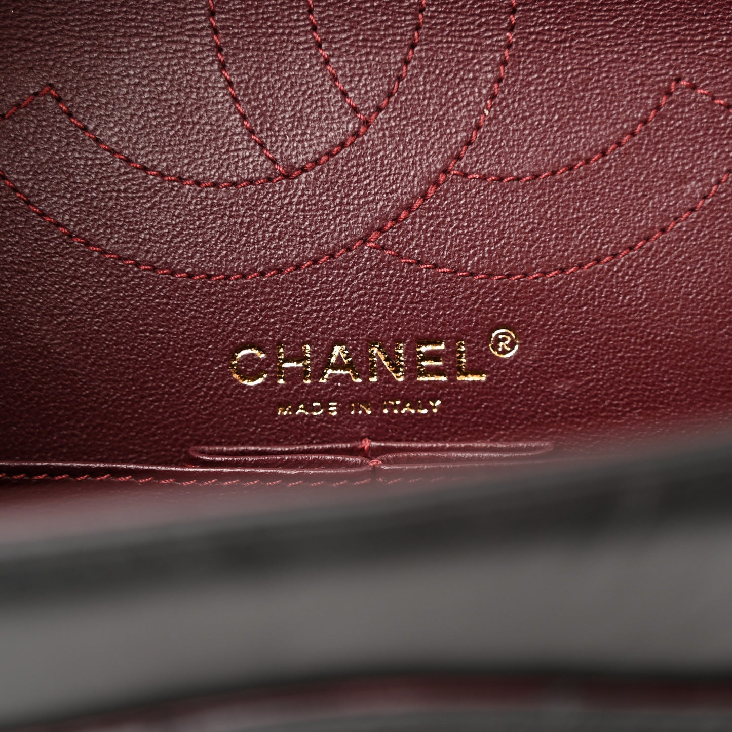 Aged Calfskin Quilted 2.55 Reissue 226 Flap Black