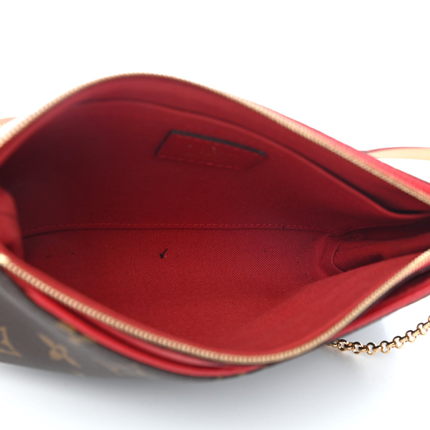Monogram Pallas Clutch Cherry