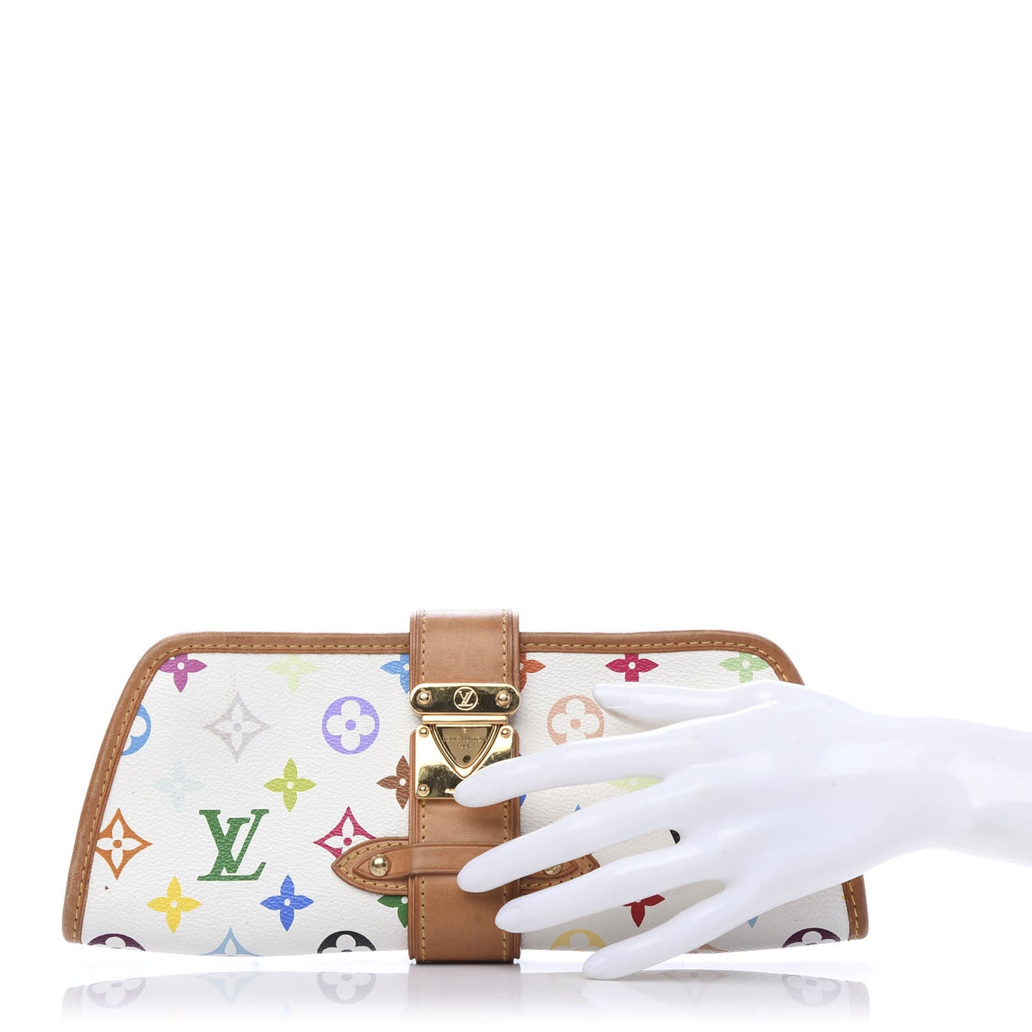 Monogram Multicolor Shirley White