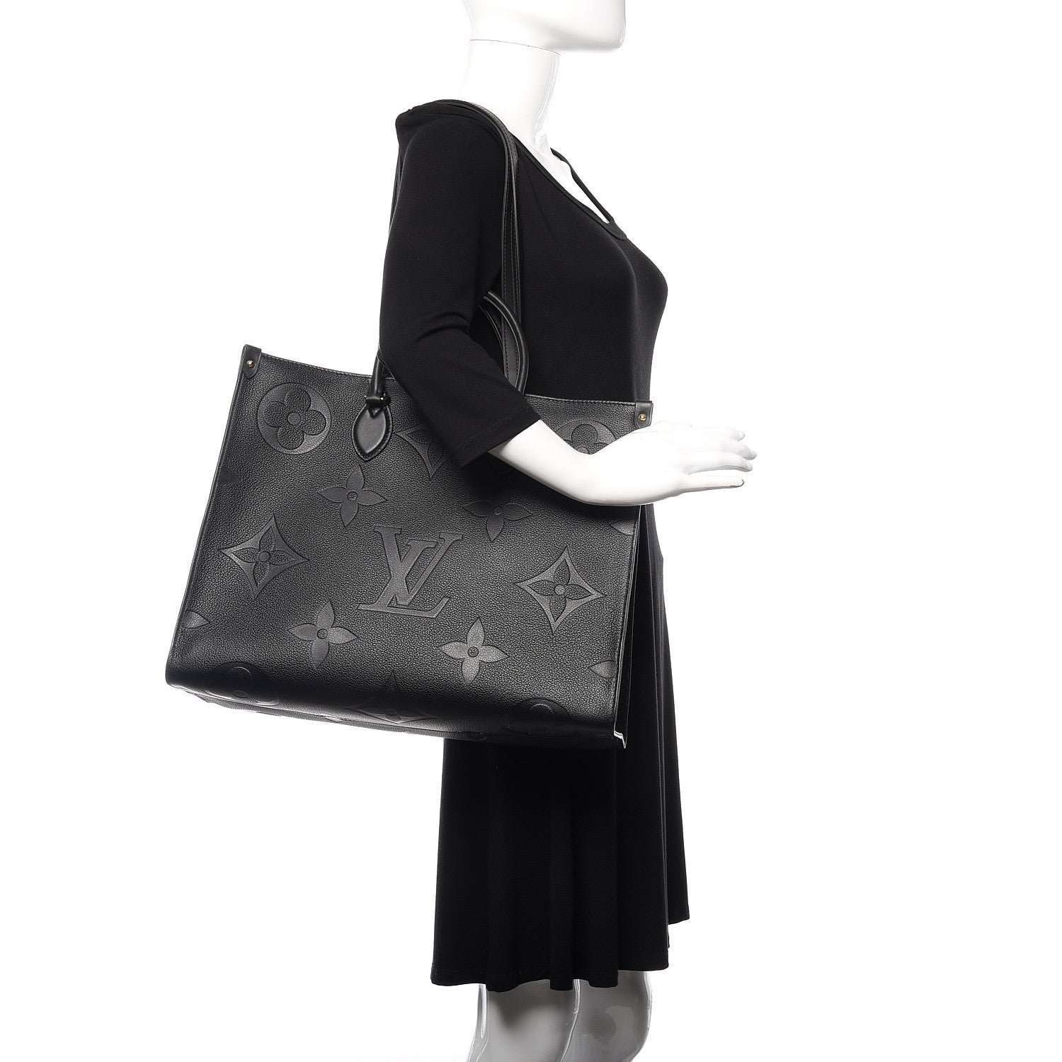 Louis Vuitton Empreinte Monogram Giant Onthego GM Black 2 of 12