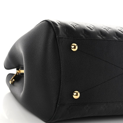 Louis Vuitton Empreinte Montaigne GM Black 8 of 9