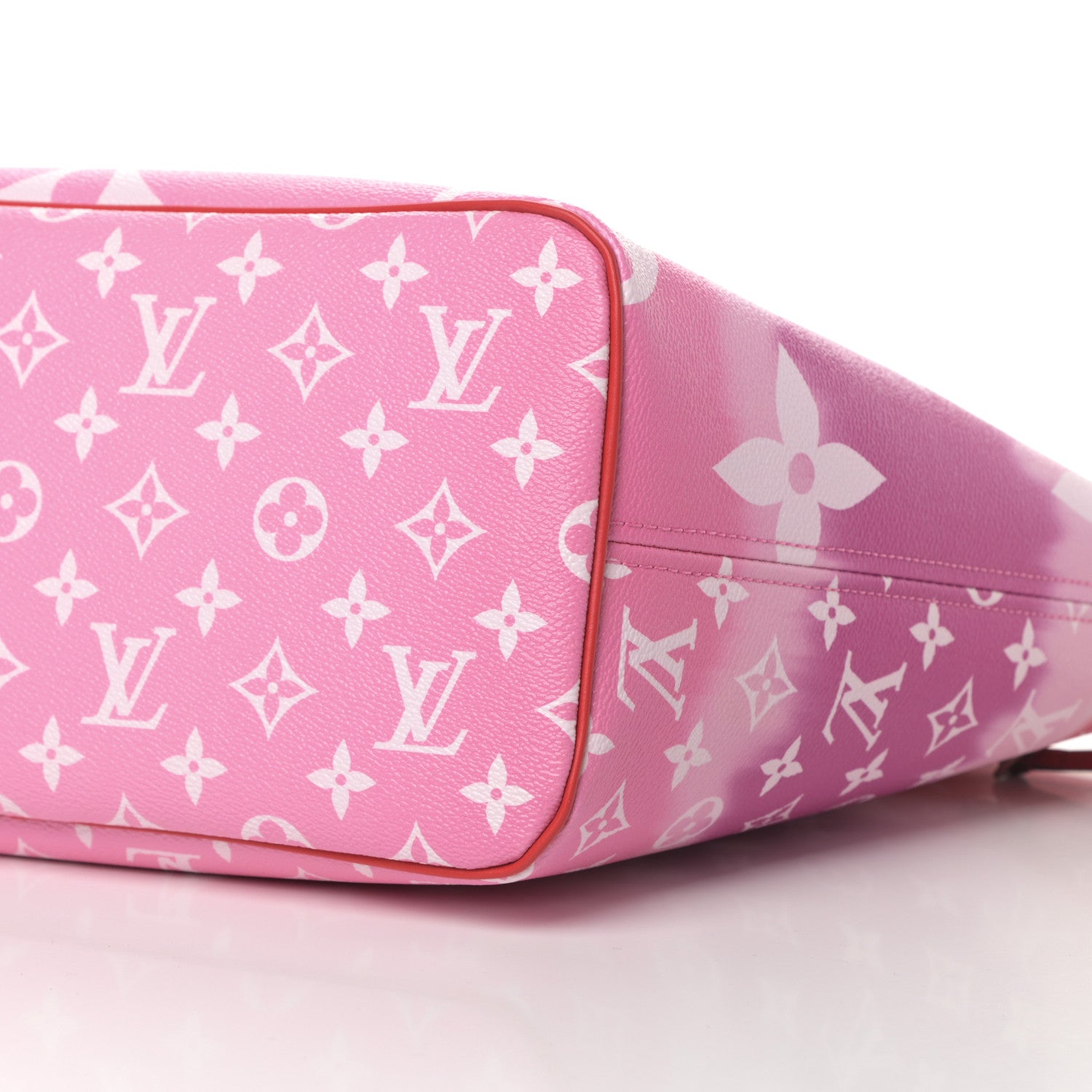 Louis Vuitton Monogram Escale Neverfull MM Rouge 10 of 10