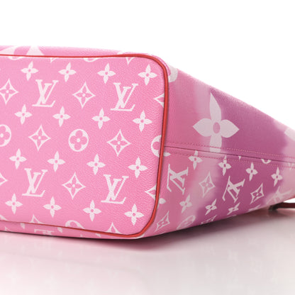 Louis Vuitton Monogram Escale Neverfull MM Rouge 10 of 10