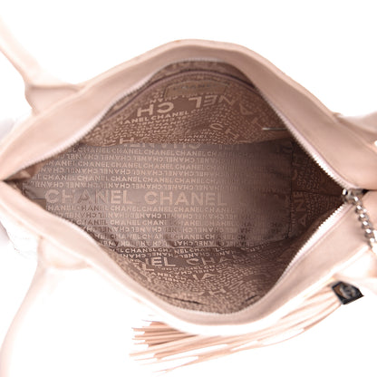 Chanel Canvas Quilted Medallion Tote Light Pink 5 of 27
