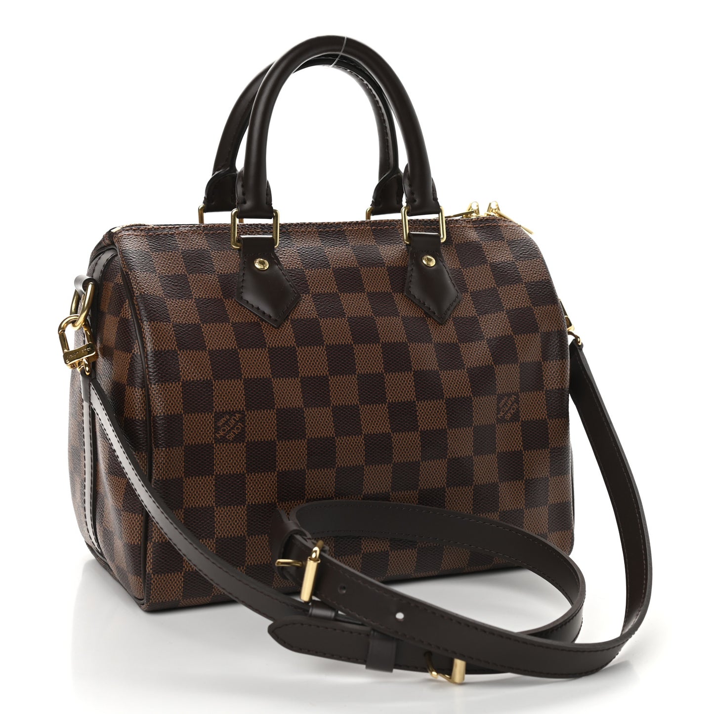 Damier Ebene Speedy Bandouliere 25