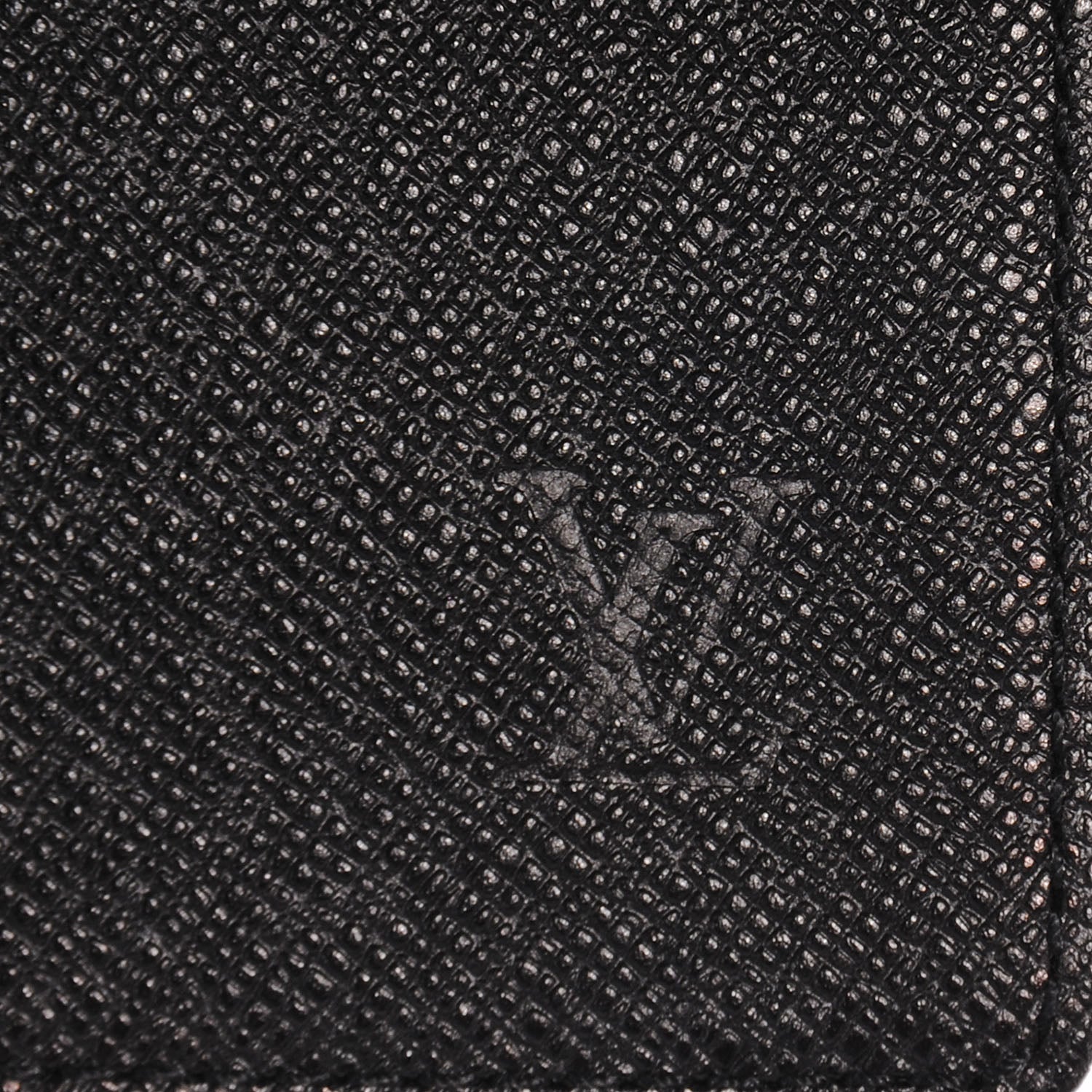 Louis Vuitton Taiga ID Card Holder Wallet Black 5 of 6