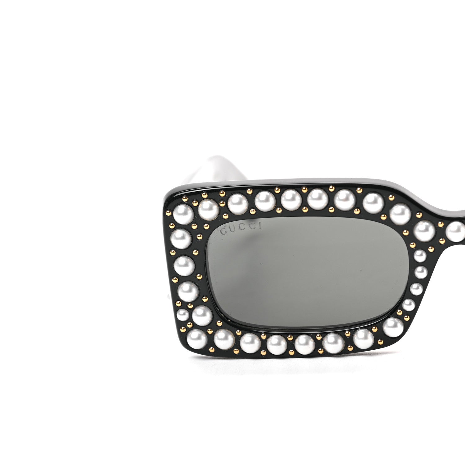 Gucci Pearl Hollywood Forever Sunglasses GG0146S Black 5 of 7