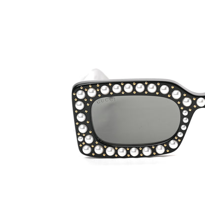 Gucci Pearl Hollywood Forever Sunglasses GG0146S Black 5 of 7