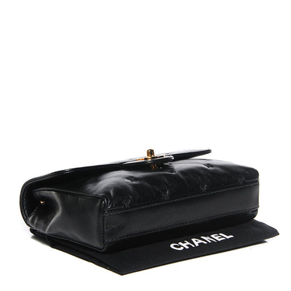 Chanel Lambskin Stitched Mini Flap Black 3 of 8