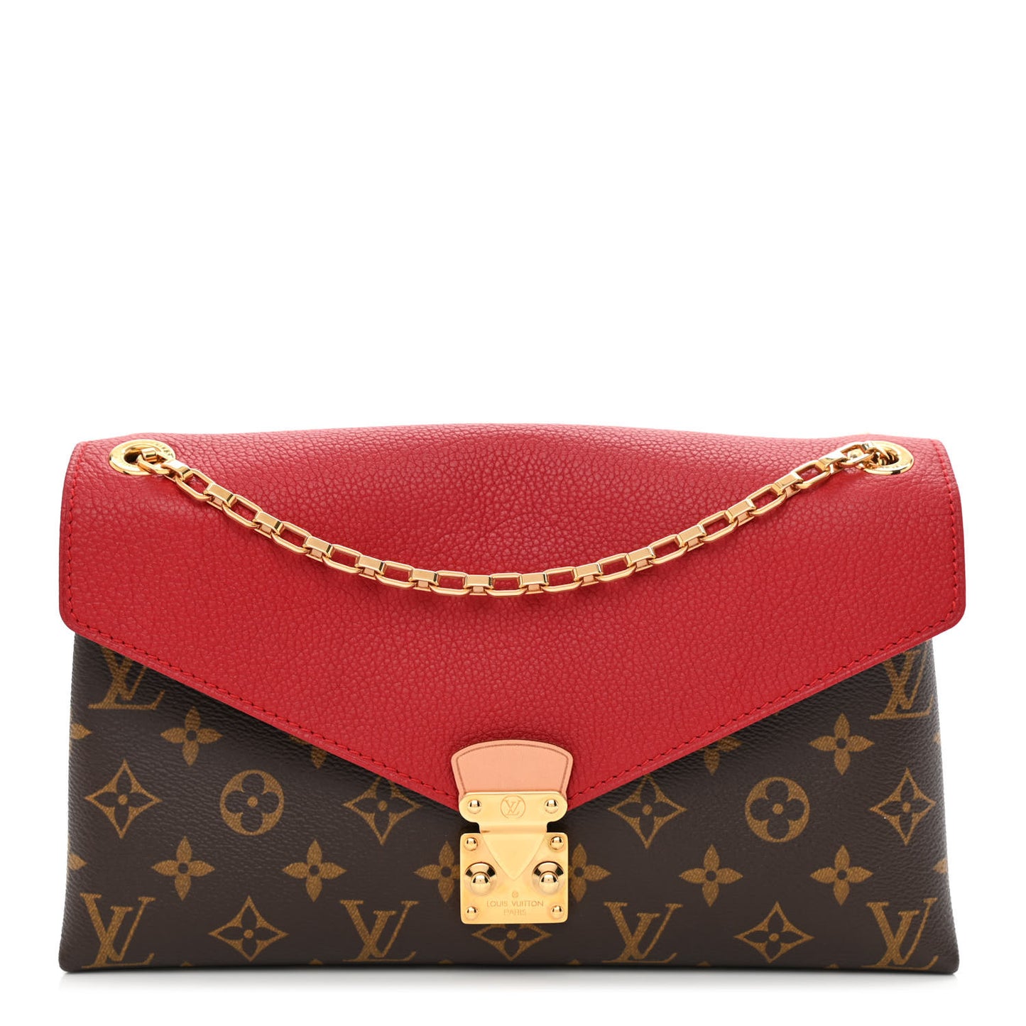 Monogram Pallas Chain Cherry
