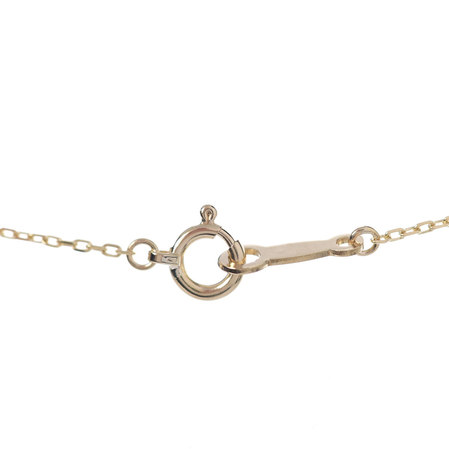 Mikimoto 18K Yellow Gold Diamond Akoya Pearl 7mm Leaf Pendant Necklace 5 of 6