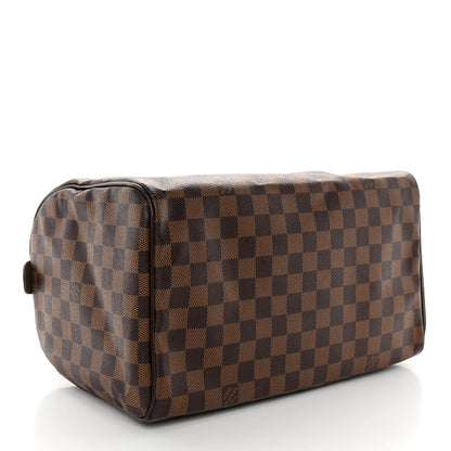 Louis Vuitton Damier Ebene Speedy 30 4 of 9