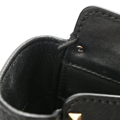 Valentino Garavani Vitello Rockstud Double Handle Tote Black 12 of 12