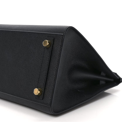 Hermes Epsom Birkin Sellier 25 Black 8 of 8