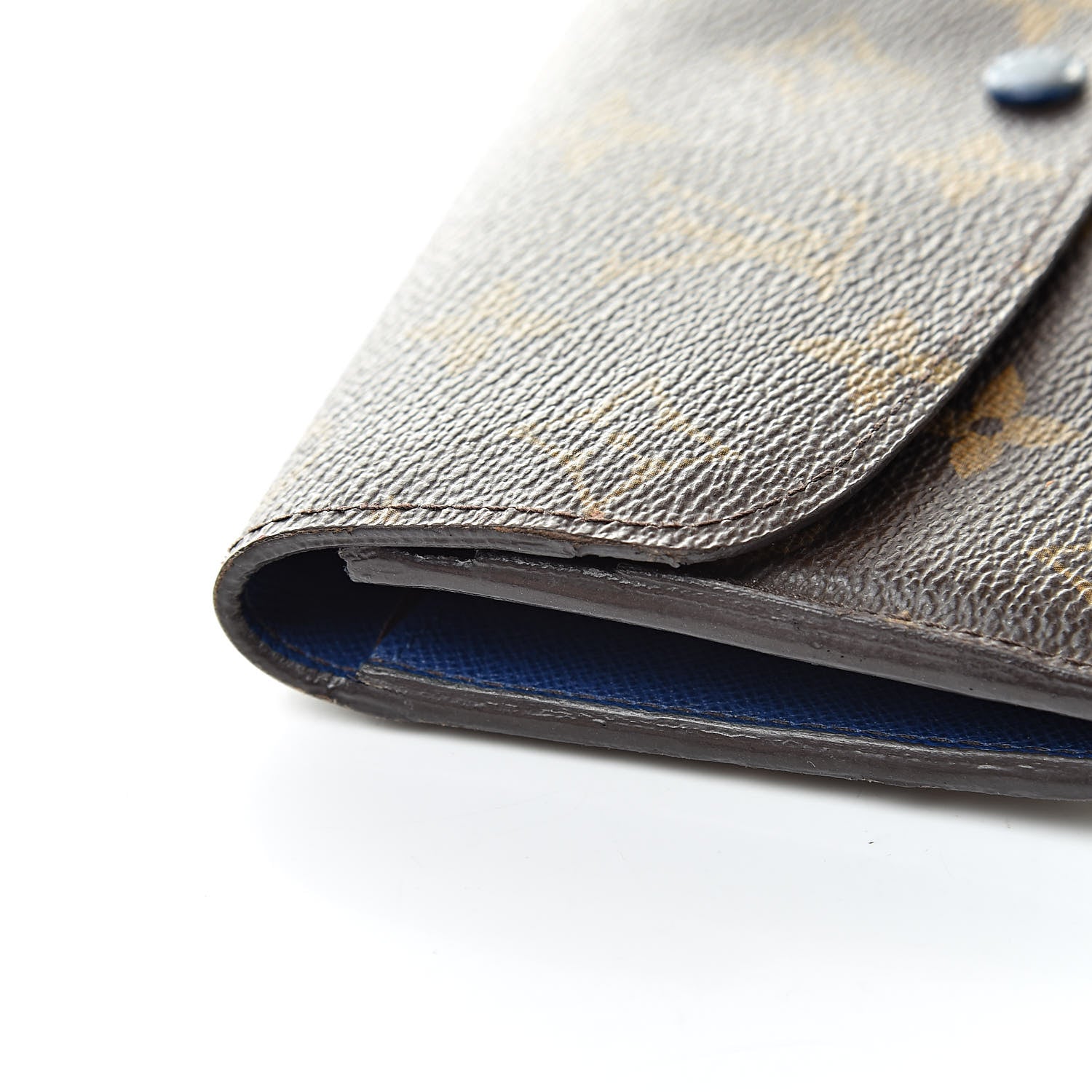 Louis Vuitton Monogram Emilie Wallet Blue 20 of 21