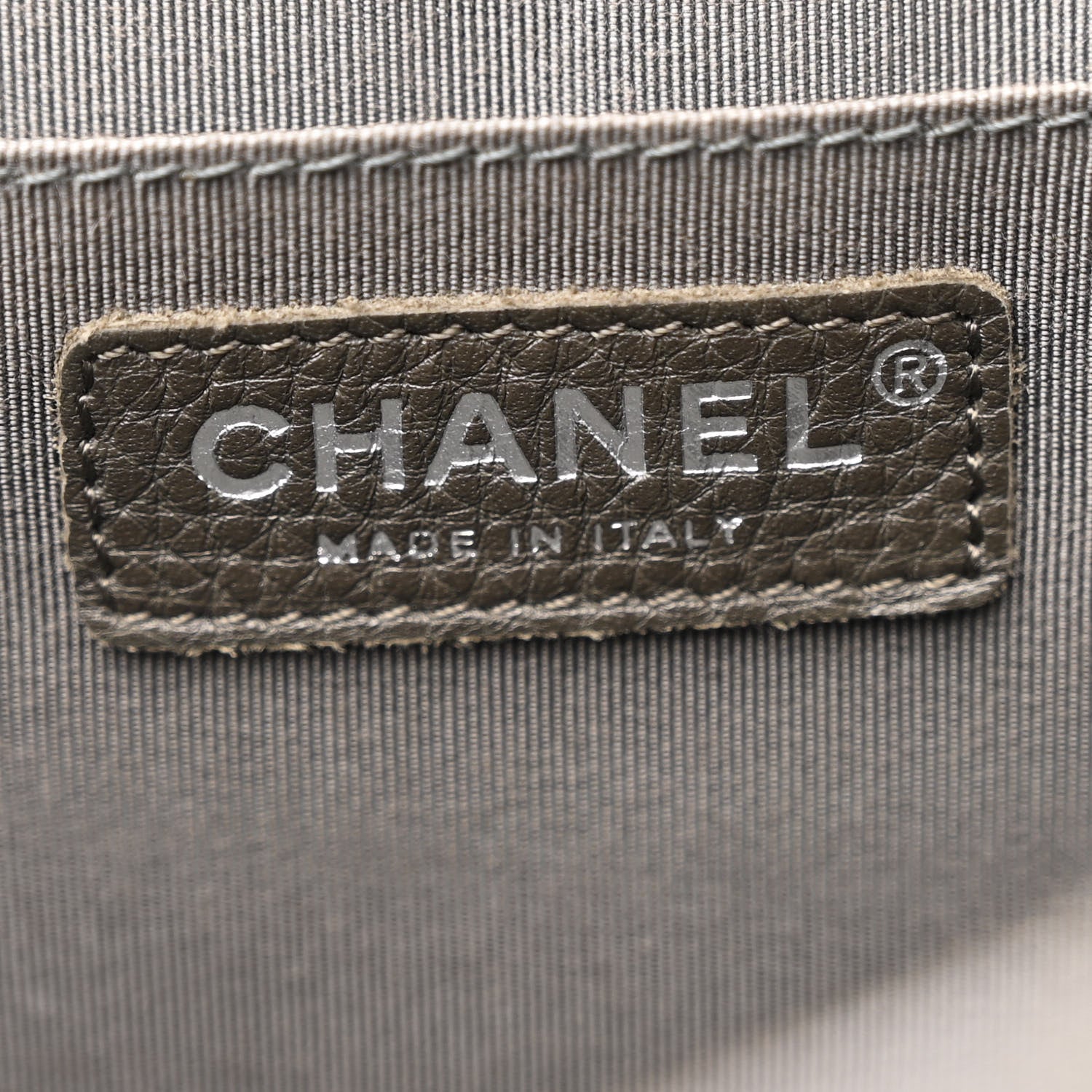 Chanel Quilted XXL Travel Flap Bag Khaki 6 of 11