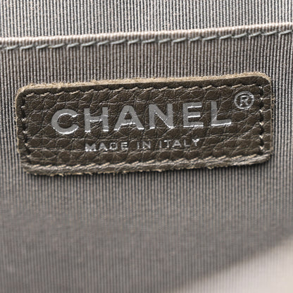 Chanel Quilted XXL Travel Flap Bag Khaki 6 of 11
