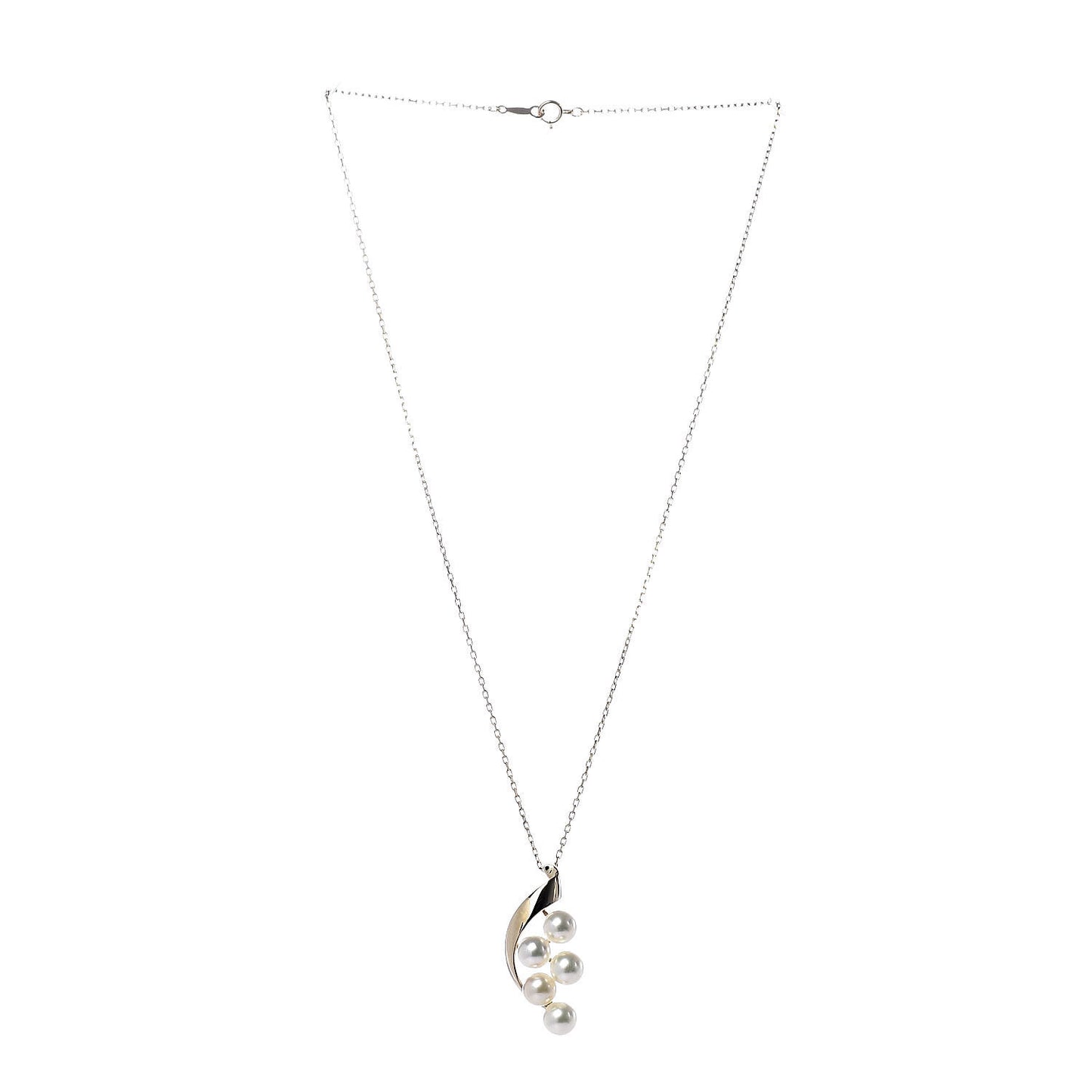 18K Yellow Gold Akoya Pearl 6mm Pendant Necklace
