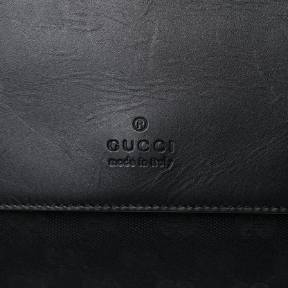 Gucci Calfskin Monogram Belt Bag Black 7 of 16