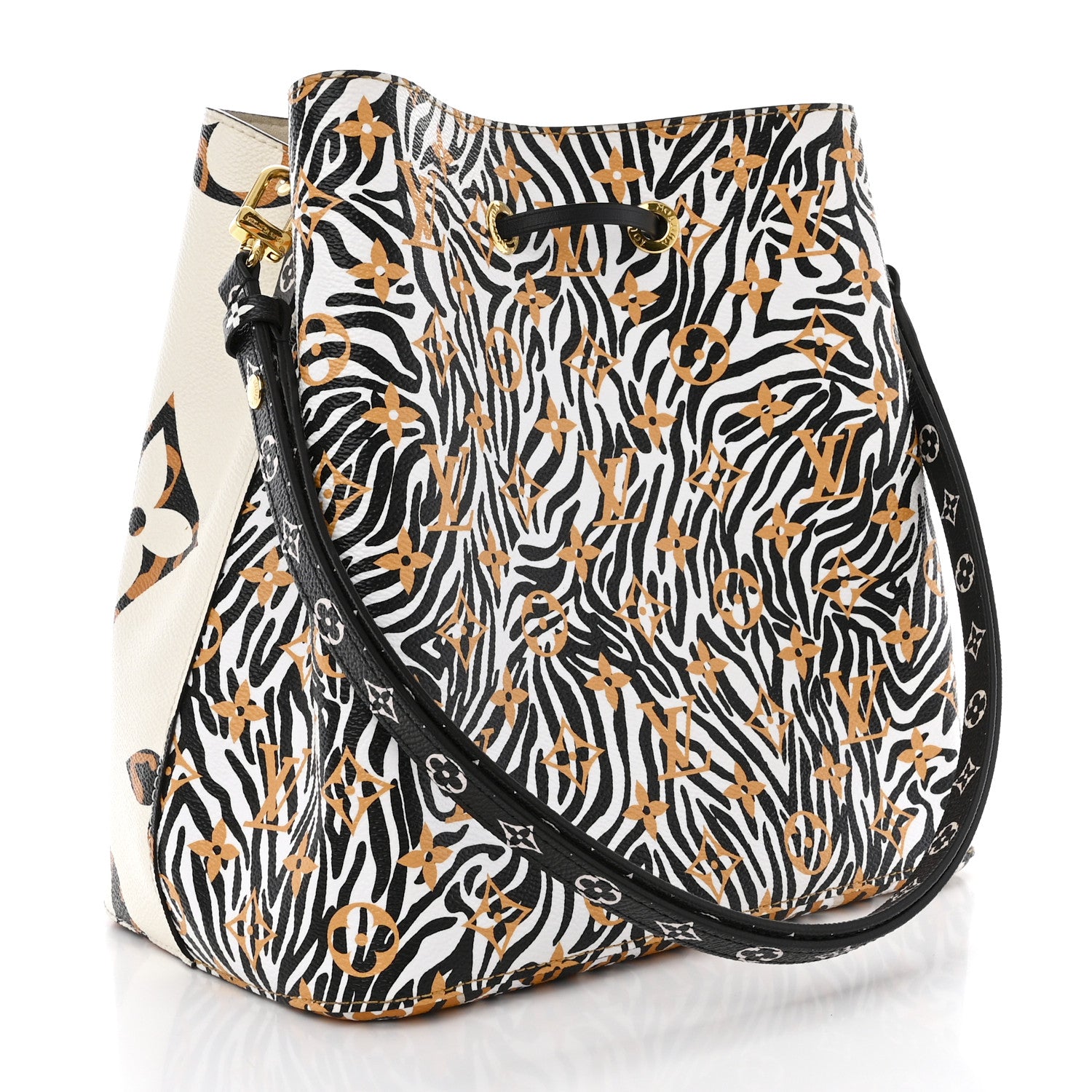 Louis Vuitton Monogram Giant Jungle NéoNoé Ivory 3 of 13