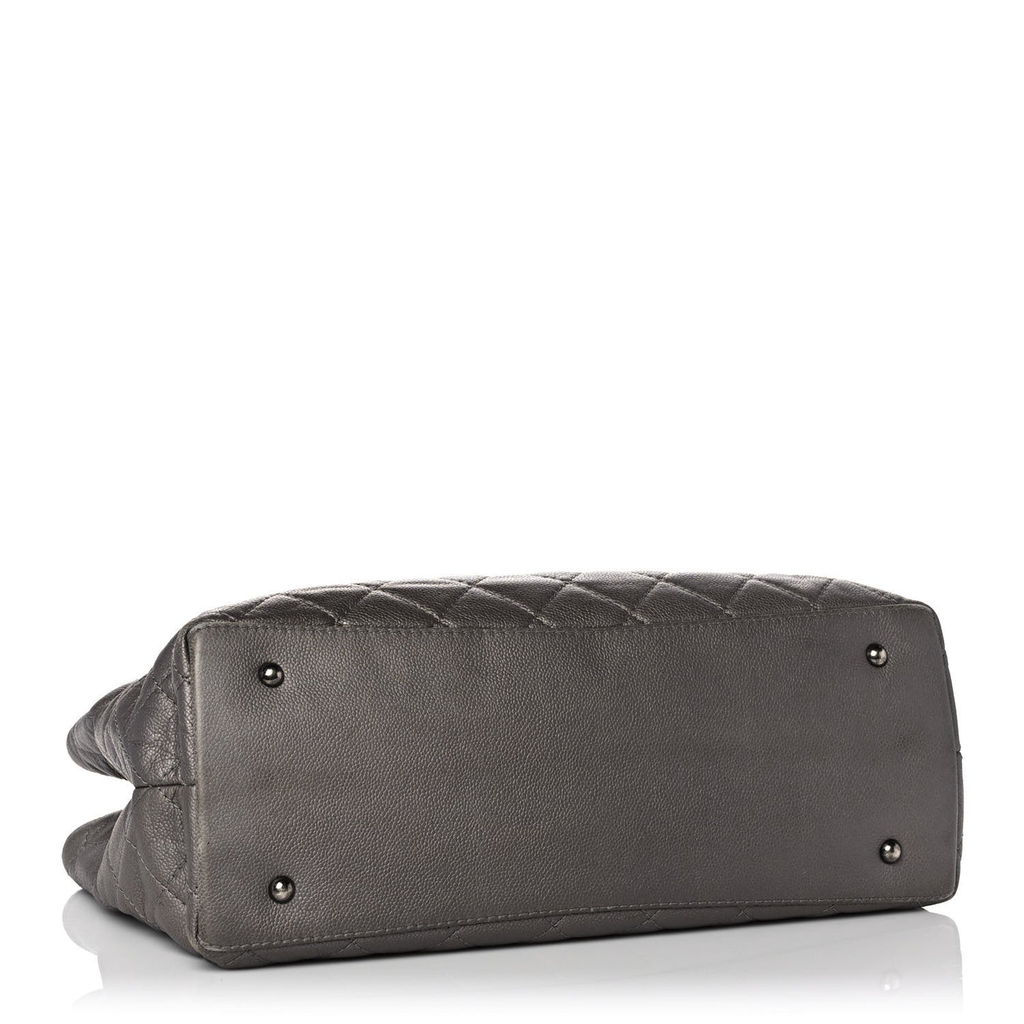 Metallic Caviar Large Be Caviar Tote Grey
