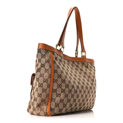 Gucci Monogram Abbey D Ring Tote Tan 3 of 10
