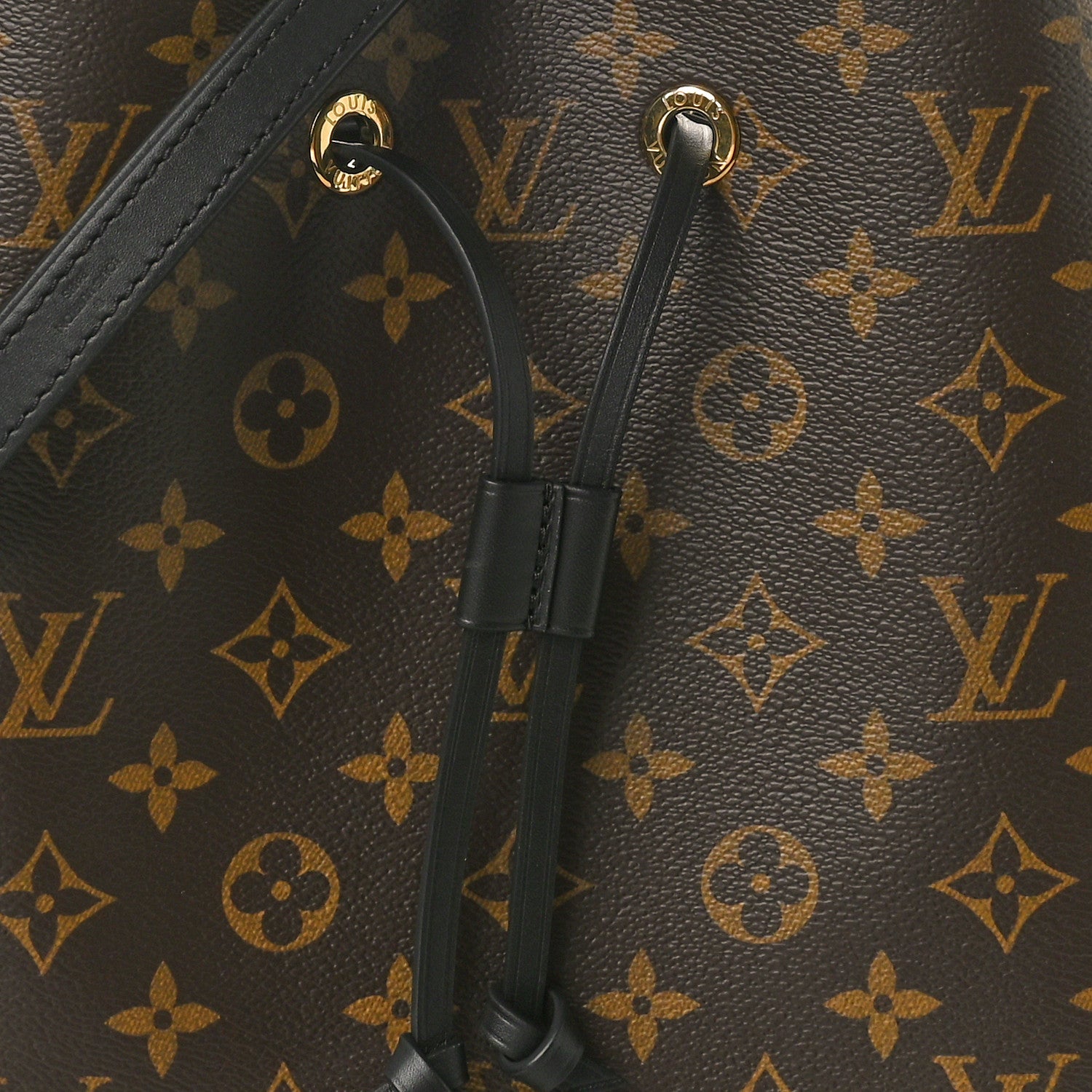Louis Vuitton Monogram Neonoe MM Black 7 of 9