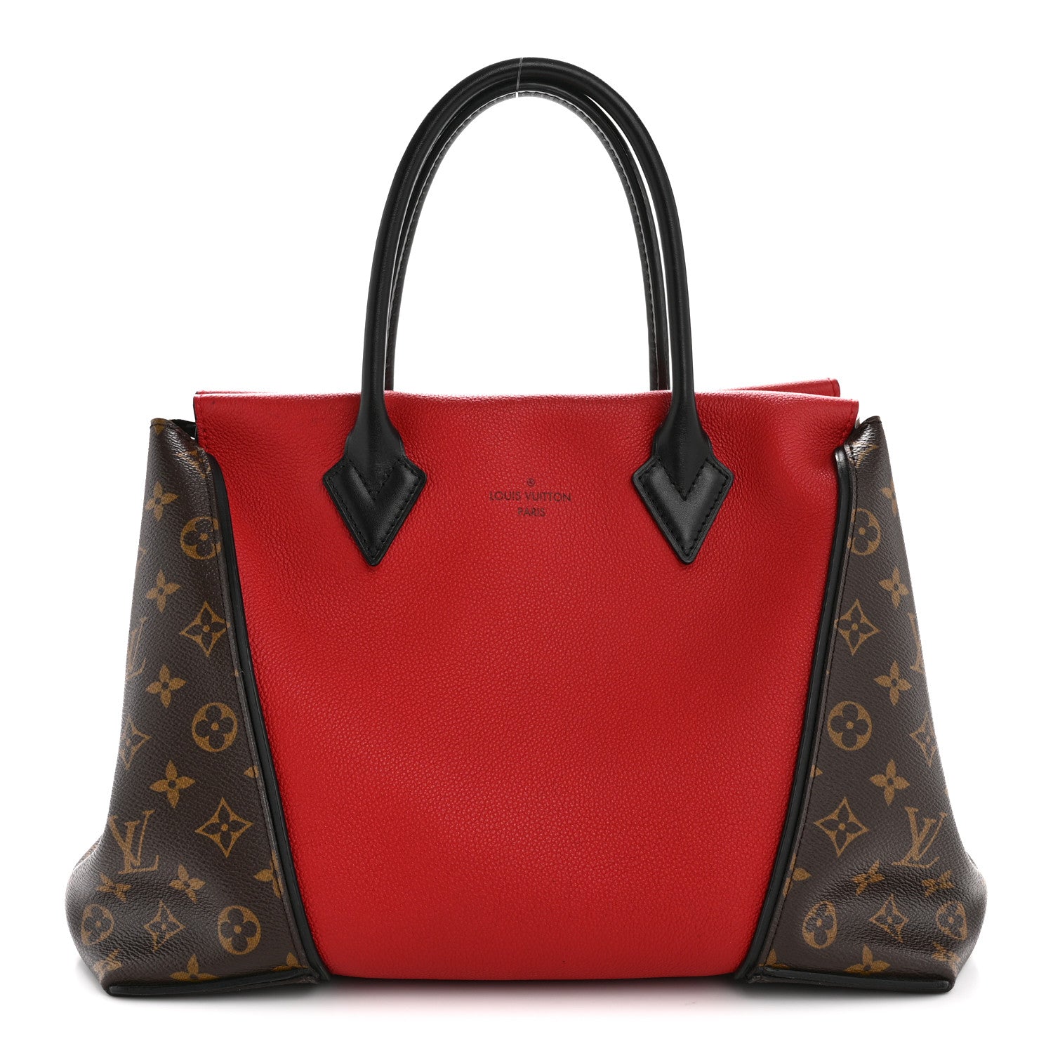 Louis Vuitton Monogram Cuir Orfevre Tote W PM Cherry 1 of 13