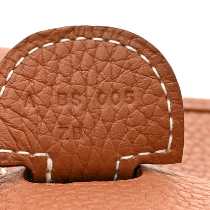 Hermes Taurillon Clemence Evelyne III GM Gold 7 of 10