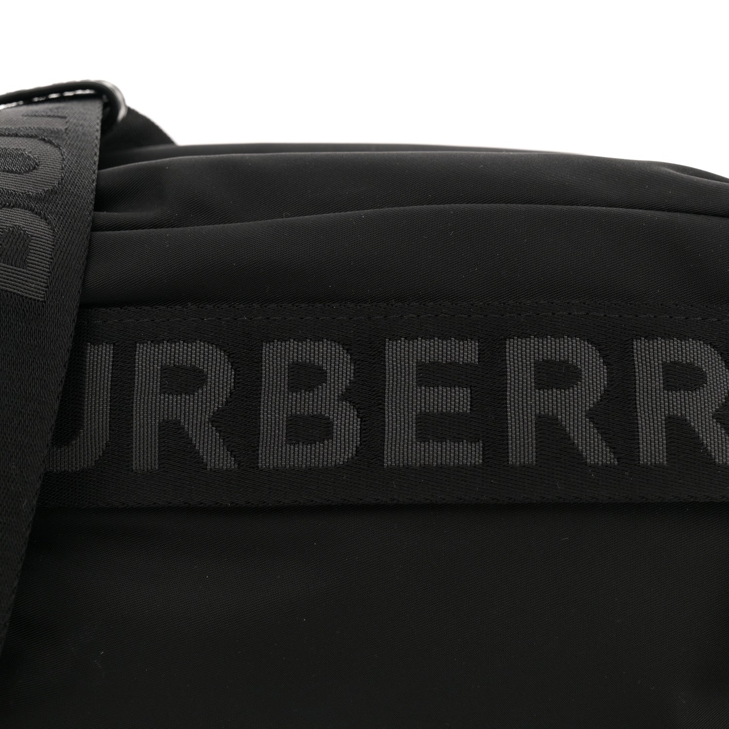 Burberry Nylon Logo Detail Crossbody Bag Black 9 of 11