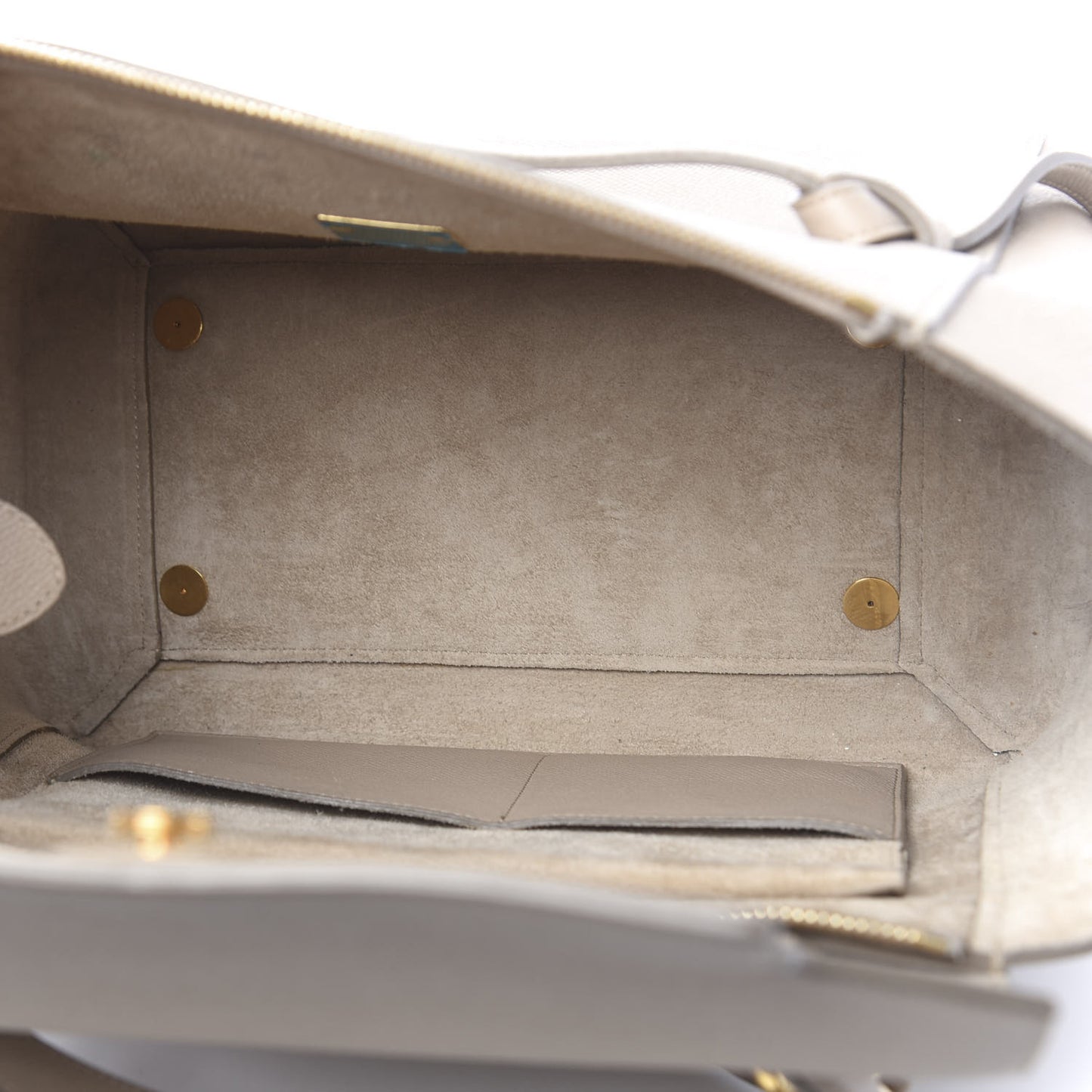 Grained Calfskin Mini Belt Bag Light Taupe