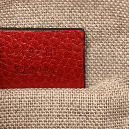 Gucci Monogram Mini Bree Messenger Bag Red 7 of 11