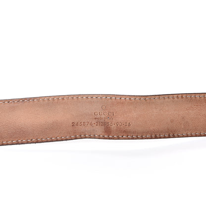 Gucci Calfskin Horsebit Belt 90 36 Dark Brown 8 of 8