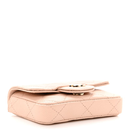 Chanel Caviar Quilted Mini Chain Belt Bag Light Beige 3 of 11