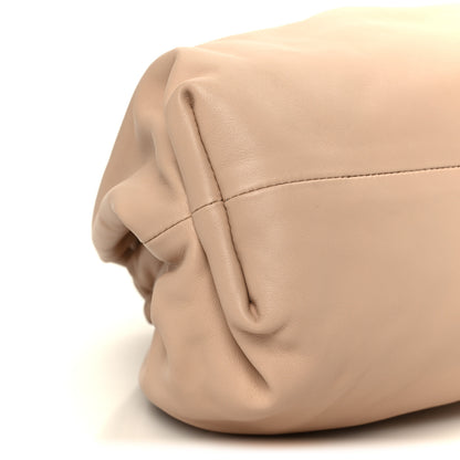 Bottega Veneta Smooth Butter Calf The Pouch Oversized Clutch Nude 10 of 11