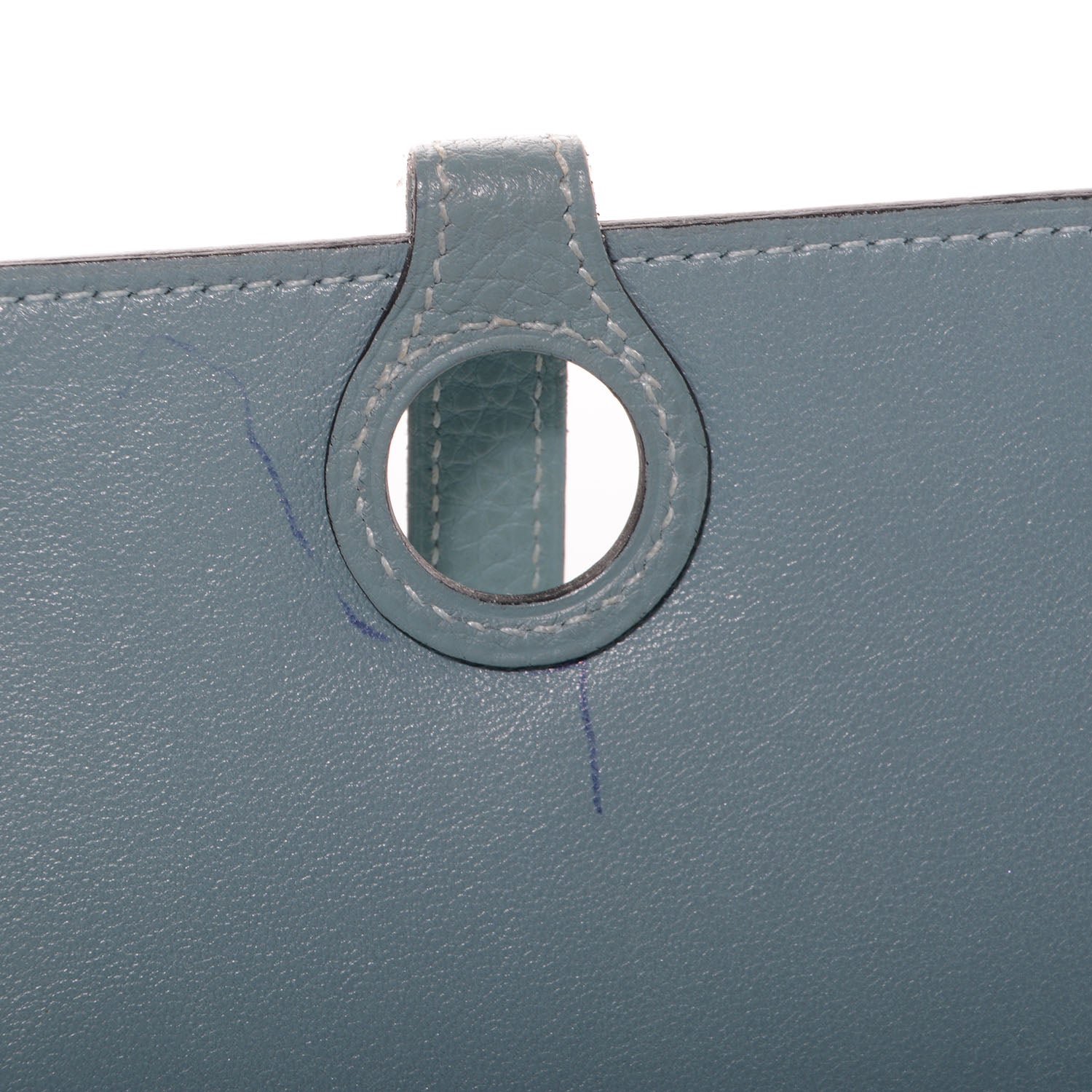 Hermes Togo Dogon Duo Wallet Ciel 6 of 8