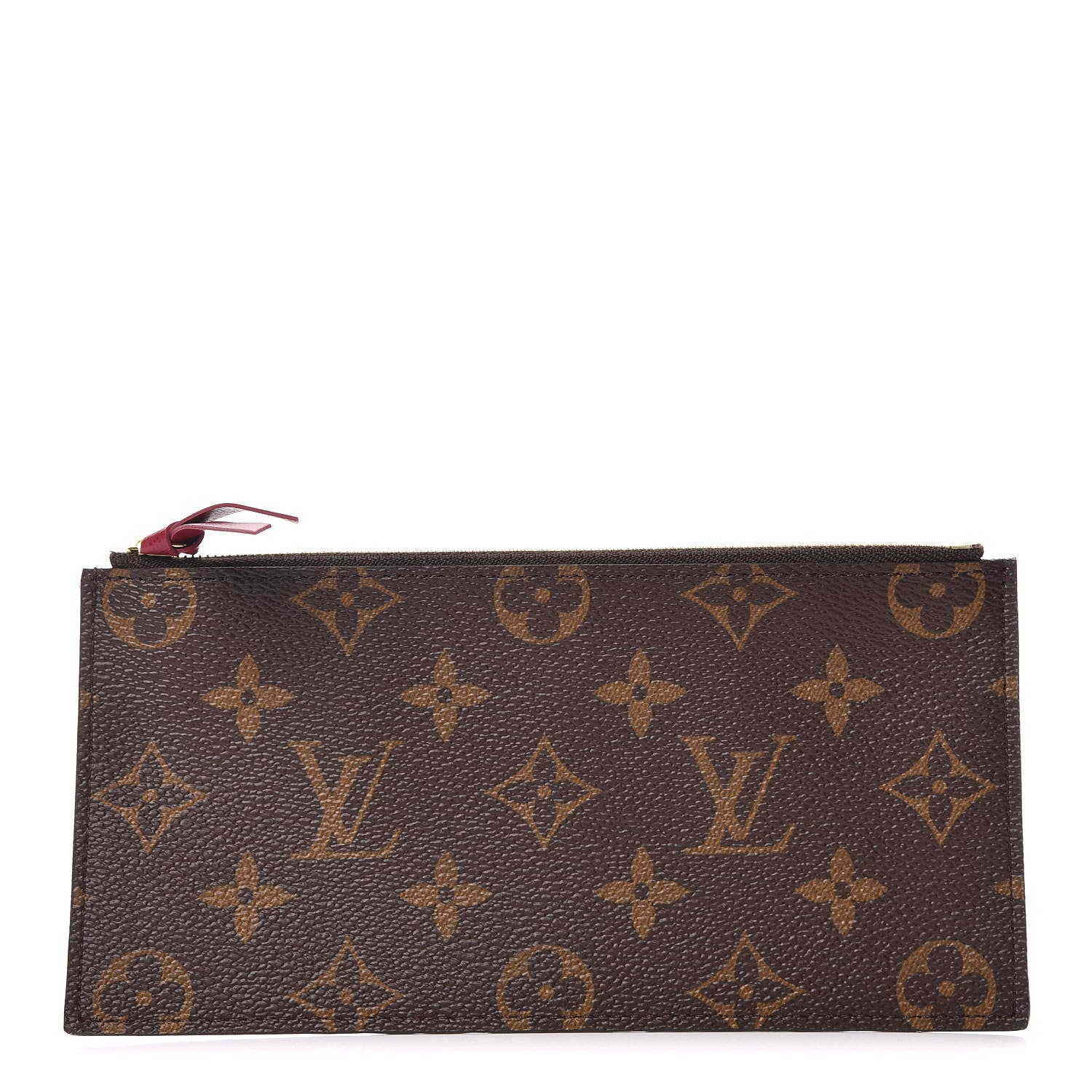 Louis Vuitton Monogram Felicie Chain Wallet Zippered Insert Fuchsia 1 of 6