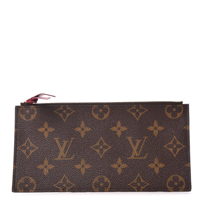 Louis Vuitton Monogram Felicie Chain Wallet Zippered Insert Fuchsia 1 of 6