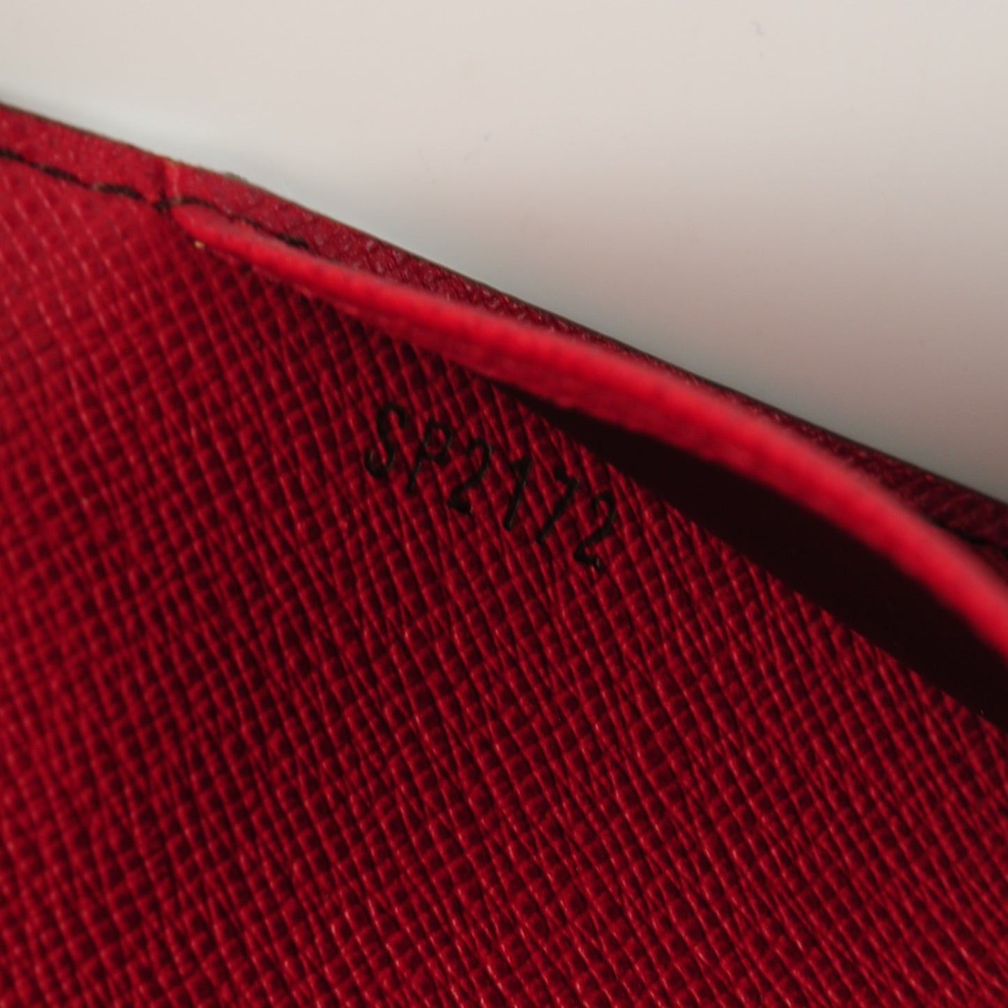 Monogram Josephine Wallet Red