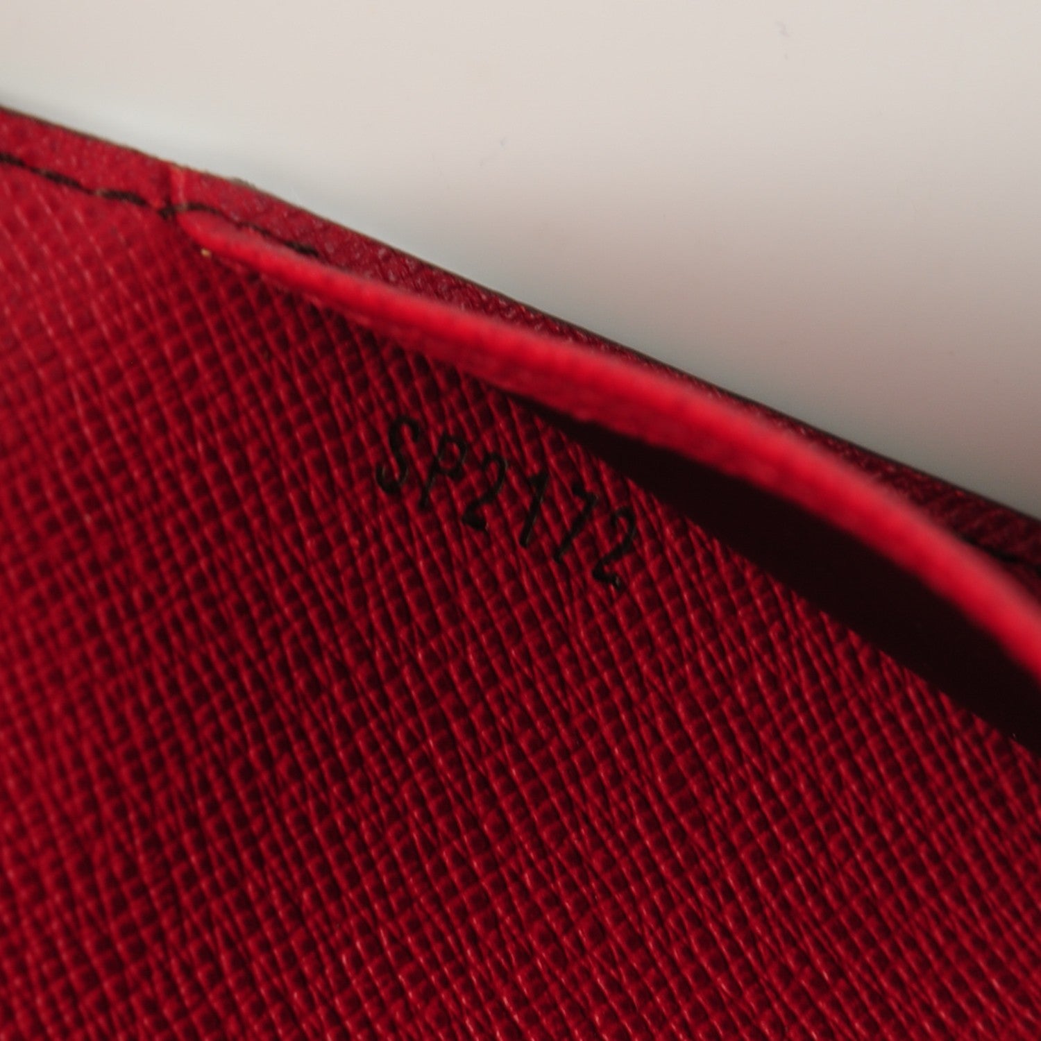 Louis Vuitton Monogram Josephine Wallet Red 7 of 7