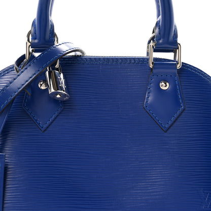 Louis Vuitton Epi Alma BB Indigo 8 of 11