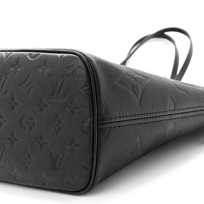 Louis Vuitton Empreinte Monogram Giant Neverfull MM Black 9 of 9