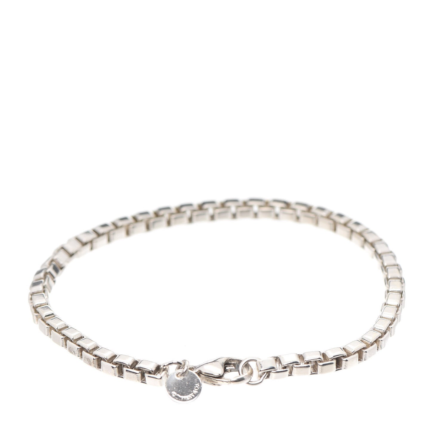Sterling Silver 4mm Venetian Link Bracelet