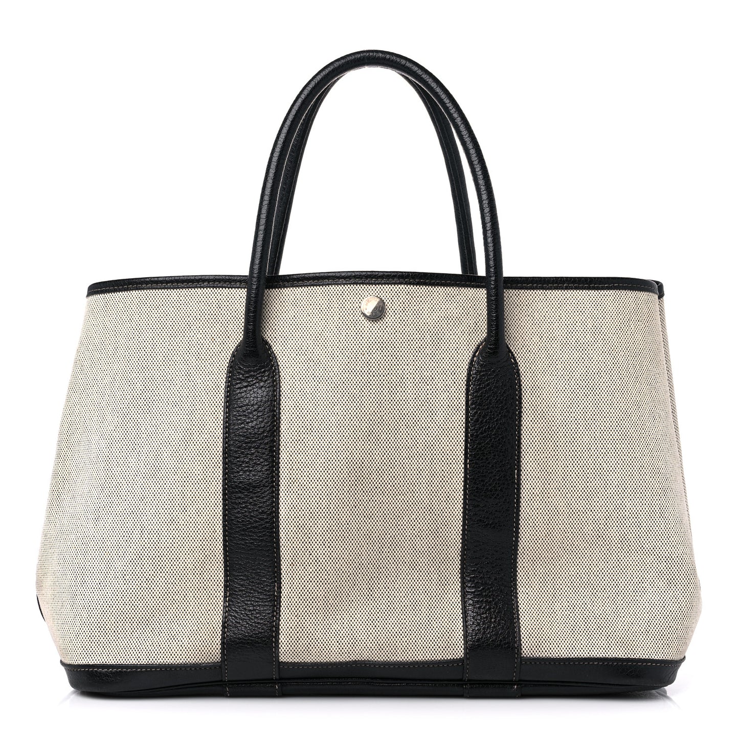 Toile Buffle Skipper Garden Party 36 MM Tote Black