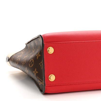 Louis Vuitton Calfskin Monogram On My Side Pirate Red 8 of 9