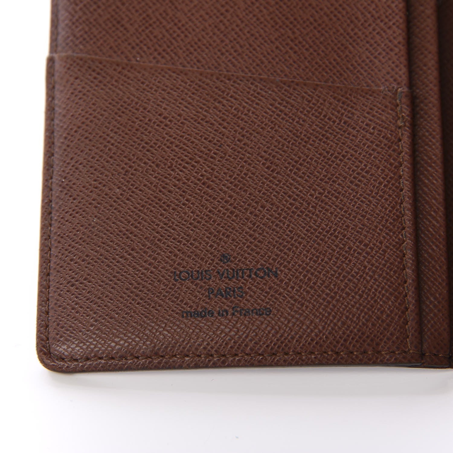 Louis Vuitton Monogram Porte Valeurs Checkbook Wallet 5 of 8