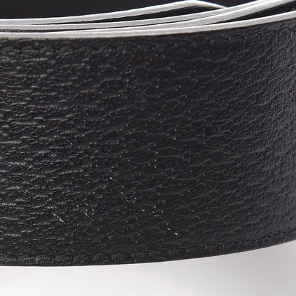 Gucci Textured Calfskin Double G 40mm Belt 100 40 Black 7 of 7