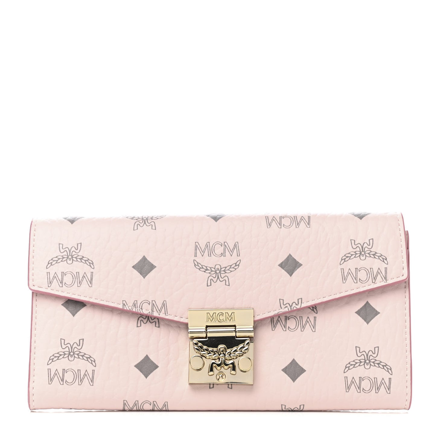 Visetos Large Patricia Wallet On Chain Soft Pink